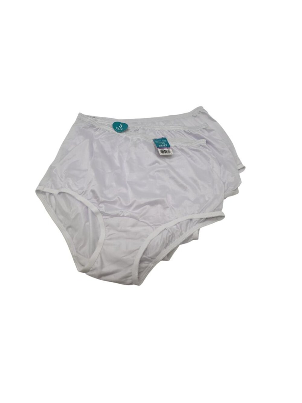 NWT Vanity Fair 3 Pack Perfectly Yours Ravissant Tailored Briefs Sz 6/M White